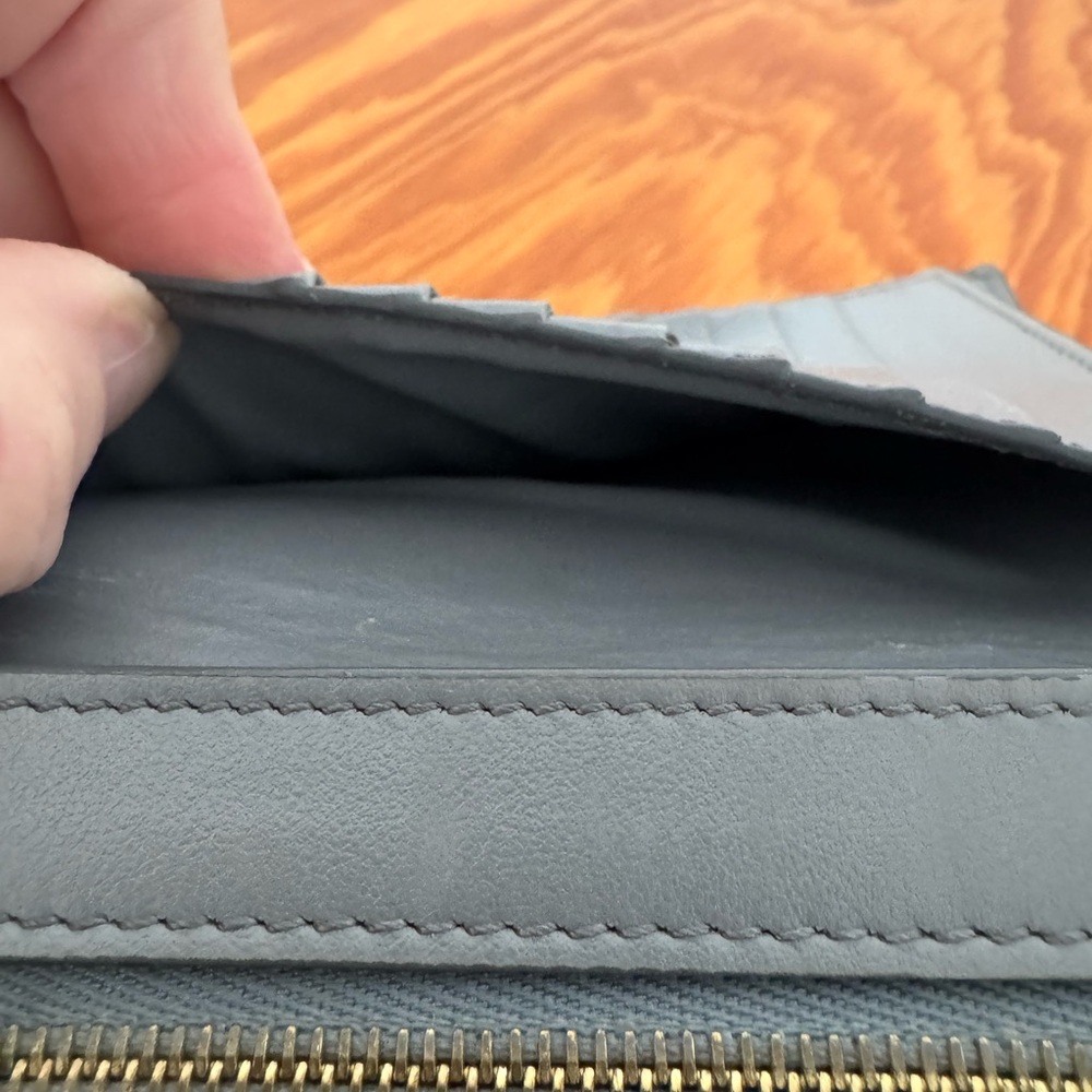 Compact Celine Tab Wallet-Includes Dust Bag - Picture 4 of 9